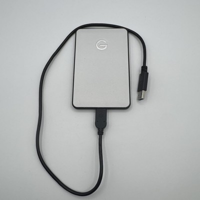 G-Technology 0G02361 G-Drive Slim USB 3.0 500GB Portable Hard drive TESTED Works