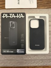 PITAKA iPhone 16 Pro Edge Case Black 600D (Pi...