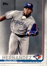 2019 Topps Teoscar Hernandez . Toronto Blue Jays #152