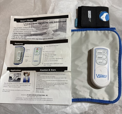 #ad #ad Verseo Air Pressure Leg Massager Travel Circulation Fatigue Stimulation Device $24.00