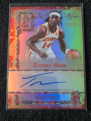 2025 Topps Terance Mann Future Stars Autographs (Raw)