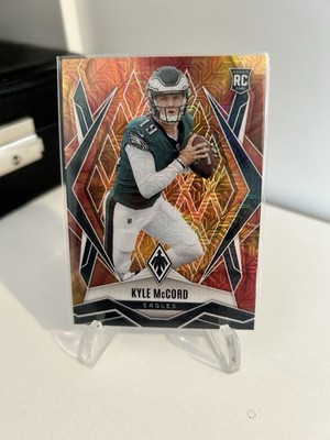 2025 Panini Phoenix Football - Kyle McCord - Eagles Rookie Fireburst /350