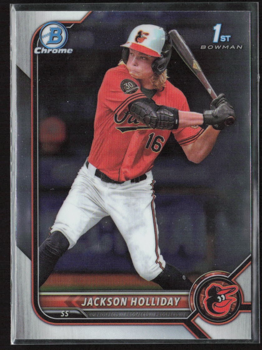 2022 Bowman Draft #BDC-168 Jackson Holliday Chrome