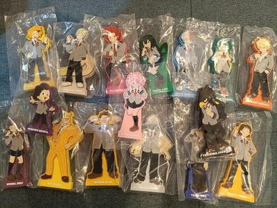 My Hero Academia Ichiban Kuji Rubber Stand Set 16 Pieces