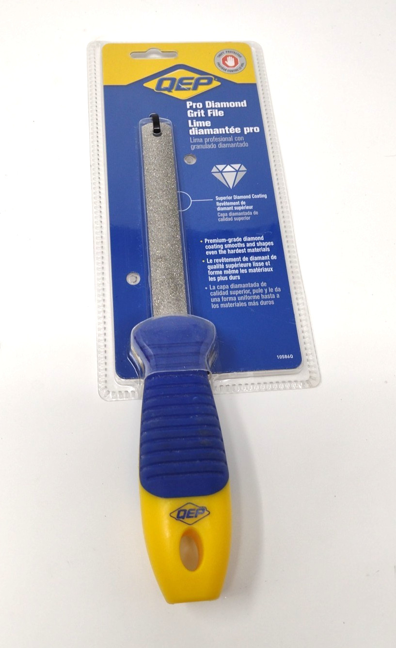 QEP Pro Diamond Grit File 10586Q New In Package