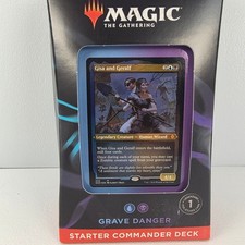 Magic The Gathering Grave Danger Starter Commander Deck Gisa and Geralf MTG 2022