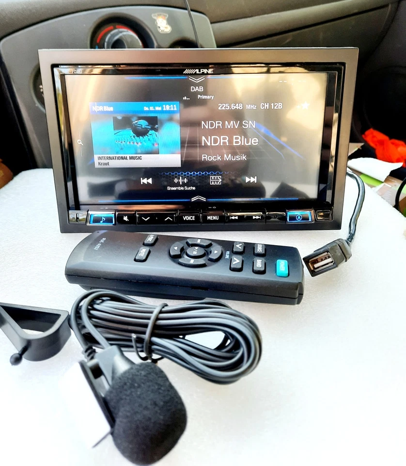 ALPINE ILX-702D USB DAB+ CarPlay Bluetooth AndroidAuto Autoradio 7" Touch 2DIN - Bild 4 von 4