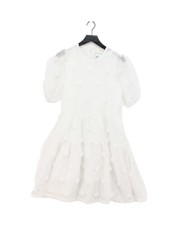 Vita Grace Skater Midi Dress L in White