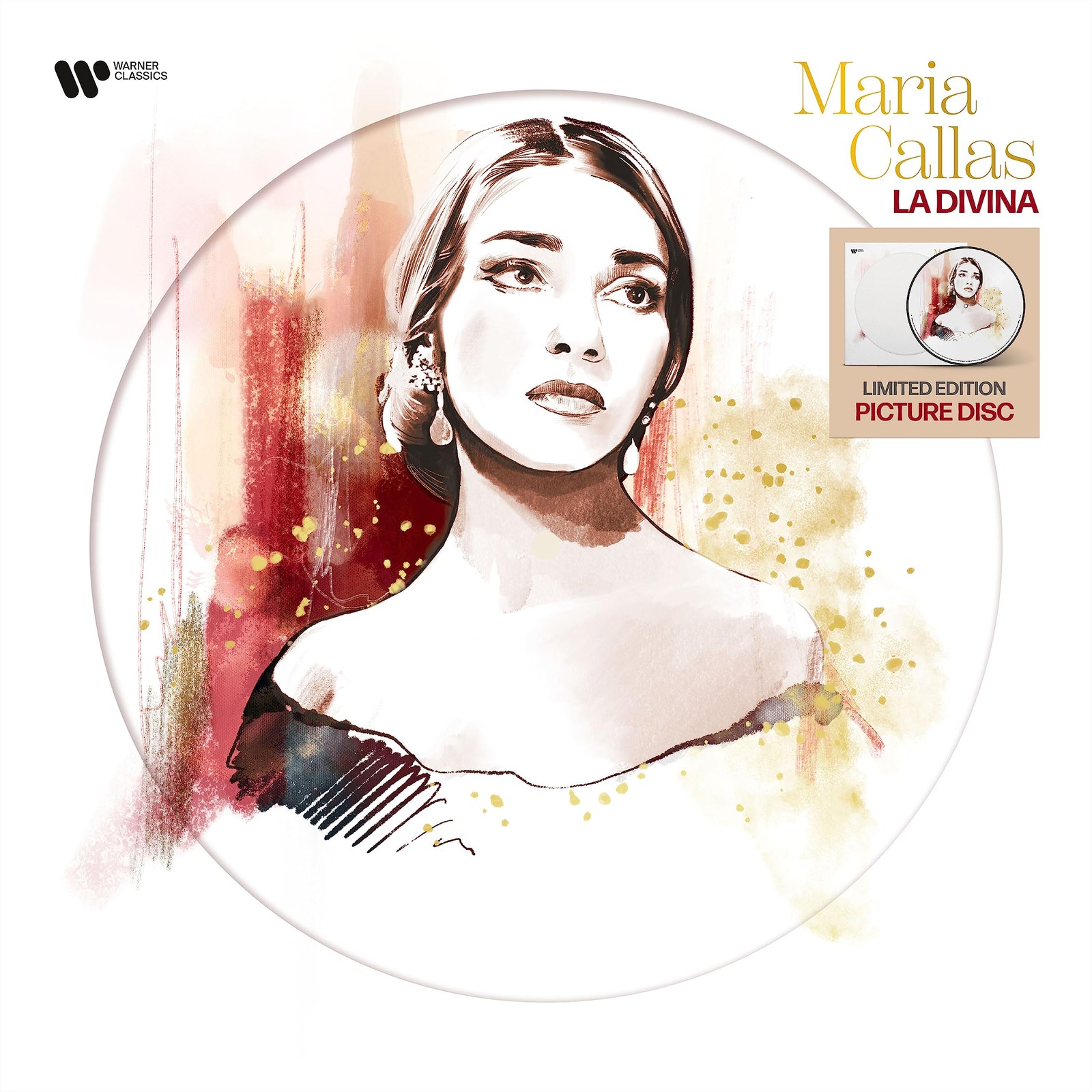 5054197685132 Maria Callas Maria Callas: La Divina LP Vinyl NEW