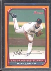 Matt Cain 2008 Bowman Orange #97 (76/250)