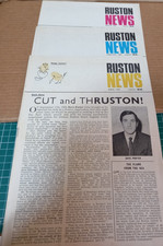 Ruston News - 3 Issues - Published by Ruston & Hornsby Lincoln  (lot 3)