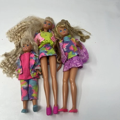 Vintage Barbie Sharin Sisters Gift Set 3 Barbie Stacie Skipper 1991