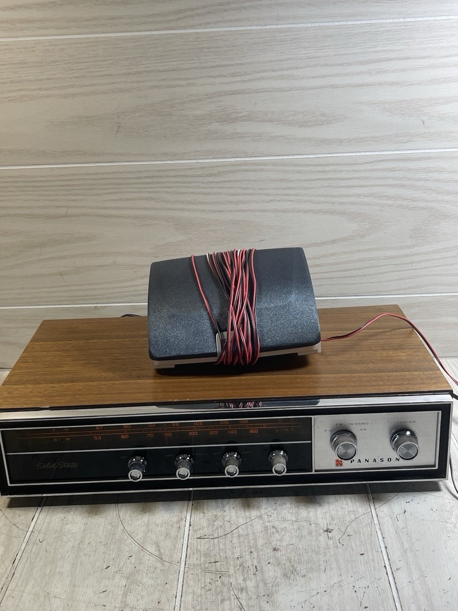 Panasonic RE-7671 AM/FM Stereo FET Solid State Vtg Phono Input