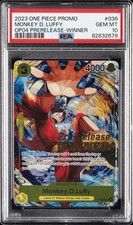 Monkey.D.Luffy (Pre-Release Tournament) (Winner) P-036 One Piece