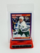 👀🏒🔥 1991-92 Score American Top Prospect Geoff Sanderson #324 RC NM+