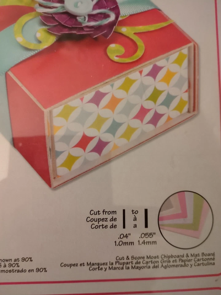 New 4 Sizzix XL 657726 CANDY DRAWER BOX wedding Birthday Valentine's Day Gift  - Image 3 of 4