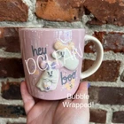 IN HAND Disney Parks Halloween Mickey Minnie Ghost Pink 14oz Coffee Mug NEW