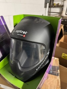 USED Optrel Panoramaxx CLT Black Crystal Welding Helmet 1010.200
