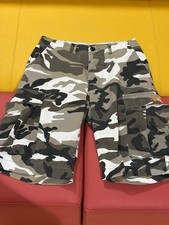 Stussy 90s Camo Cargo Shorts USA Made, Used, Men's, Size M