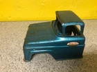 Tonka 1960 Blueish Green Stake Truck Cab Only for  Parts Or Restore