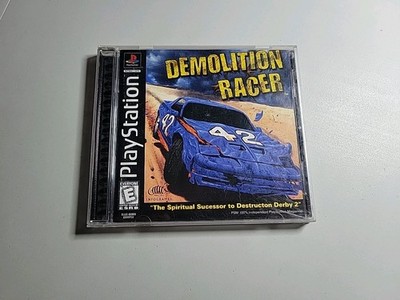 Demolition Racer (Sony PlayStation 1) Black Label - Complete *Tested&Works* 