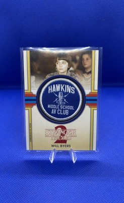 2019 Topps Stranger Things 2 #CP-WAV Will Byers AV Club Patch