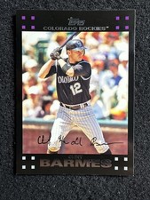 CLINT BARMES #584 2007 Topps Baseball QTY Colorado Rockies
