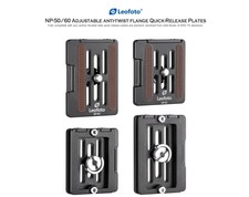 Leofoto NP-50 50mm / NP-60 60mm Universal Plate ARCA Compatible