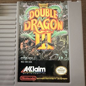 NES Double Dragon 3 III (NES Nintendo Entertainment System 1991) Authentic CART