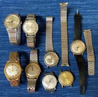Vintage Watch Lot  Untested Parts Repair Timex & 1 Waltham 76B