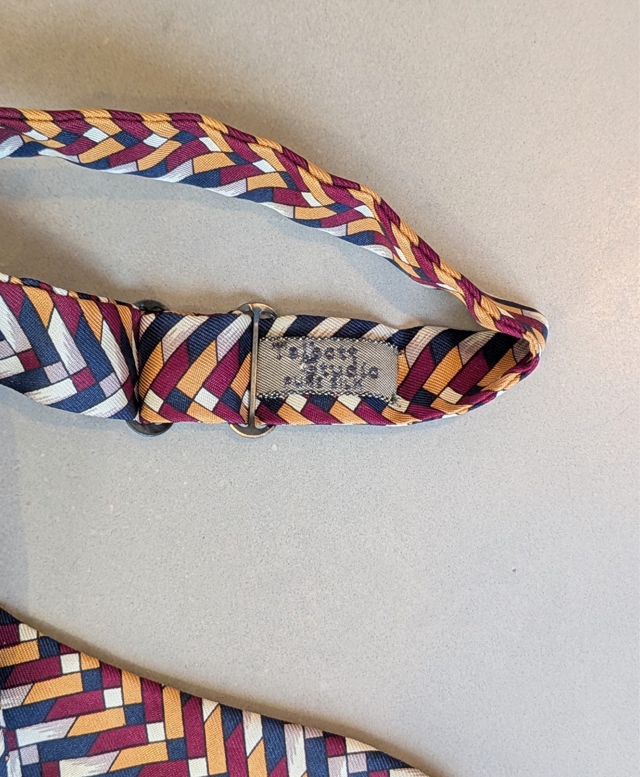 Robert Talbott Studio Adjustable Silk Bow Tie in … - image 3