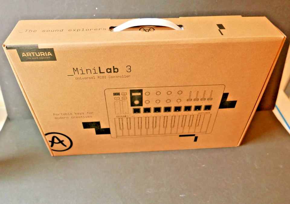 Arturia MiniLab 3 Keyboard Weiß Keyboard Midi Audio Equipment Controller - Bild 4 von 4