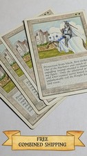4x White Knight MTG Core Set 4th Edition Regular