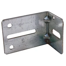 Supply Track Jamb Bracket,Size 05,PK2 JB-5 8 x 10 in Stainless Steel