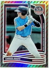 2024 PANINI USA STARS & STRIPES #186 CANNON GOLDIN STRIPES NM-MT