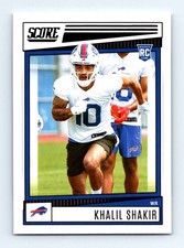 #394 2022 Score / Khalil Shakir RC Buffalo Bills