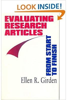 Evaluating Research Articles from Start to Finish