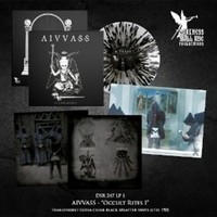 Aivvass - Occult Rites I Clear W/ Black Splatter Vinyl - Vinyl Record - G72Z