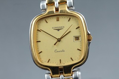 [Near MINT] LONGINES Flagship 7066 Gold 30mm Datum Quarz Herrenuhr aus JAPAN