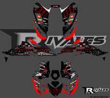 Atv Graphics Stickers Honda Trx 250ex Trx 250x 2006 To 2024 Atv Graphics Stickers Honda Trx 250ex Trx 250x 2006 To 2024