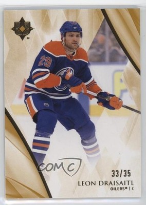 2023-24 Upper Deck Ultimate Collection Gold 33/35 Leon Draisaitl #48 19y2