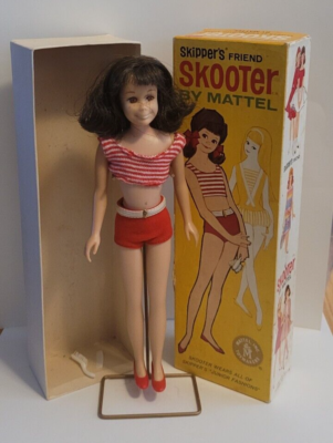 バービー　Vintage 1964 first SKOOTER Doll 箱入り Barbie Vintage 1964 Skooter Doll in Skipper's School Days