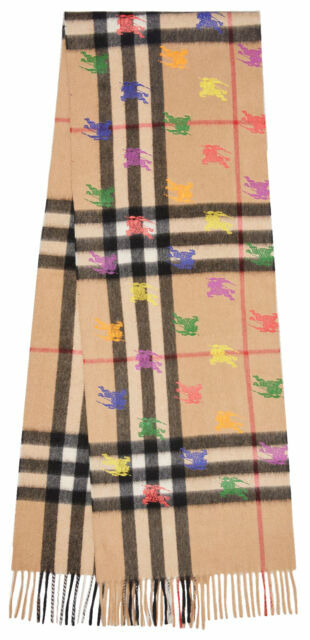 Cashmere scarf Burberry Camel in Cashmere - 30314130