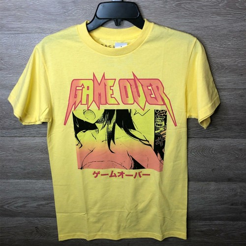 Pacsun Mens Small Yellow Crew Neck Game 