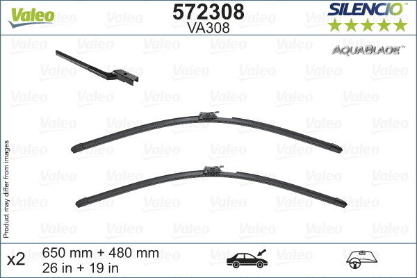 572308 VALEO Wiper Blade for VOLVO