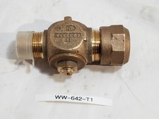 New NL Weller 1" Brass Compression Valve, [ WW 642-T1 ]