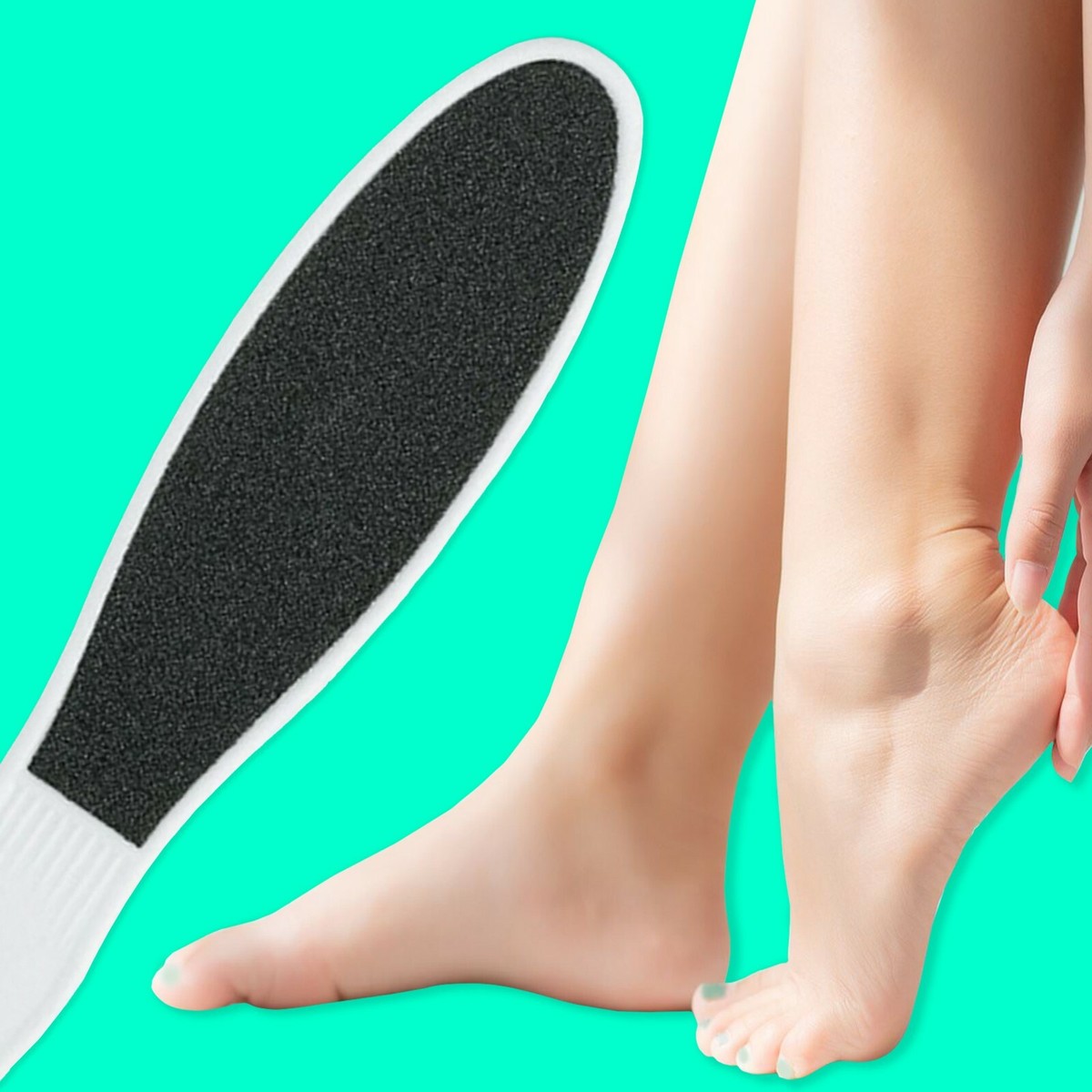 FOOT FILE Hard Dead Skin Remover Callus Corn Pedicure Buffer Heel Pumice Rasp