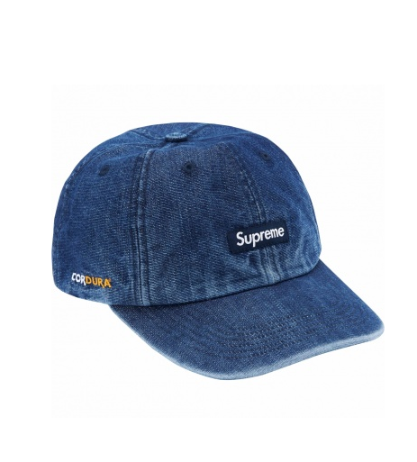 Supreme Brushed Cordura 6-Panel Cap - Red | Editorialist Supreme