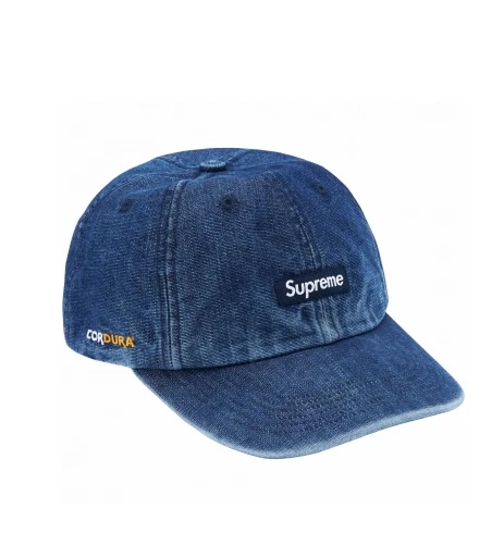 Supreme® Cordura Dneim petite boîte 6 panneaux logo boîte bleue