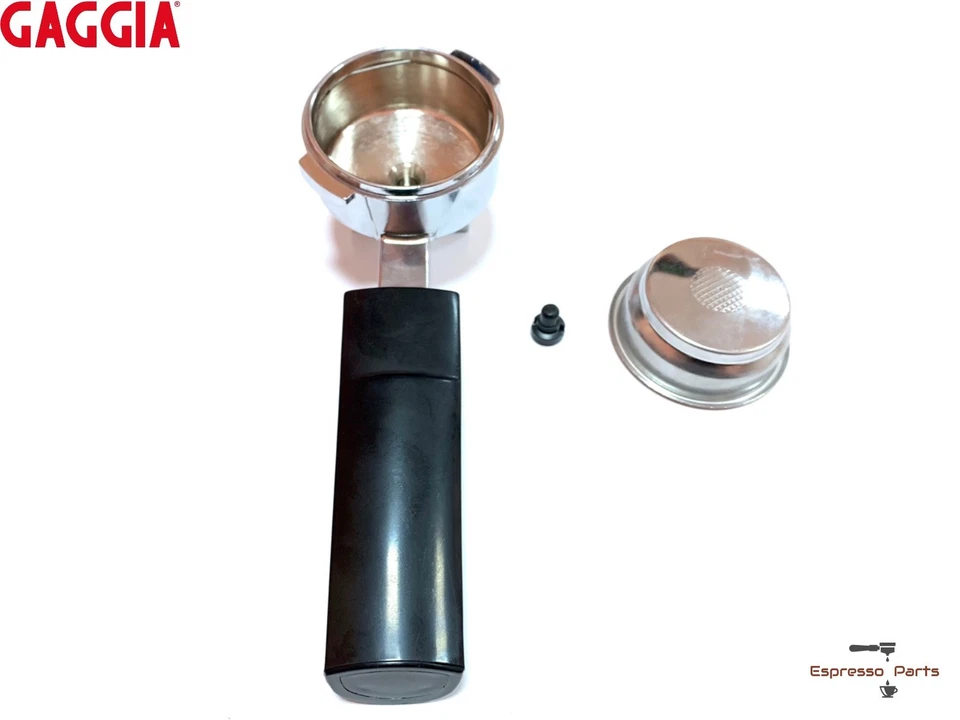 Gaggia Classic портфильтр держатель с 2 чашки двойной корзины замены - Изображение 2 из 3